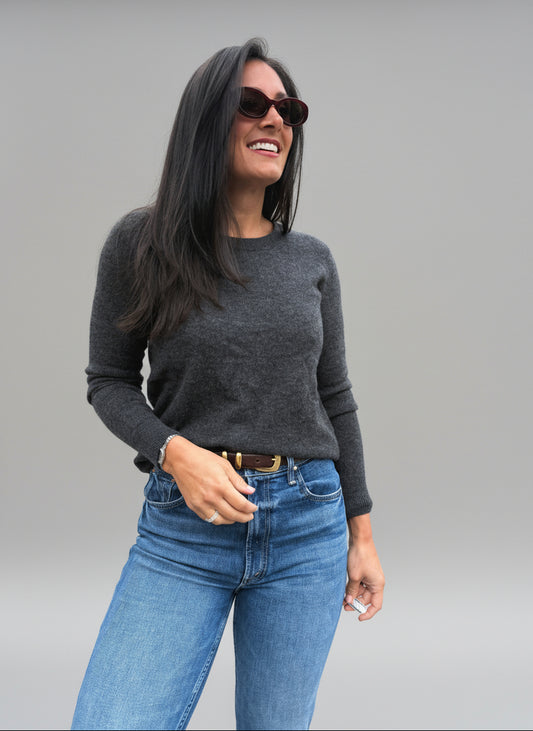 Classic Crew Sweater - 100% Wool