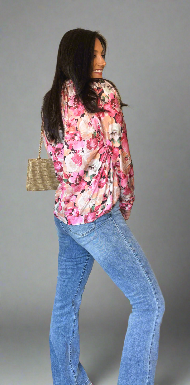 Petal Trim Button Down