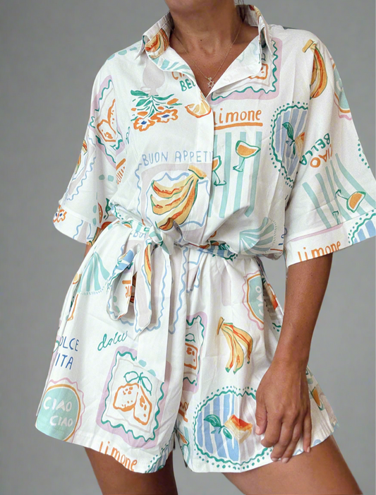 Riviera Summer Romper