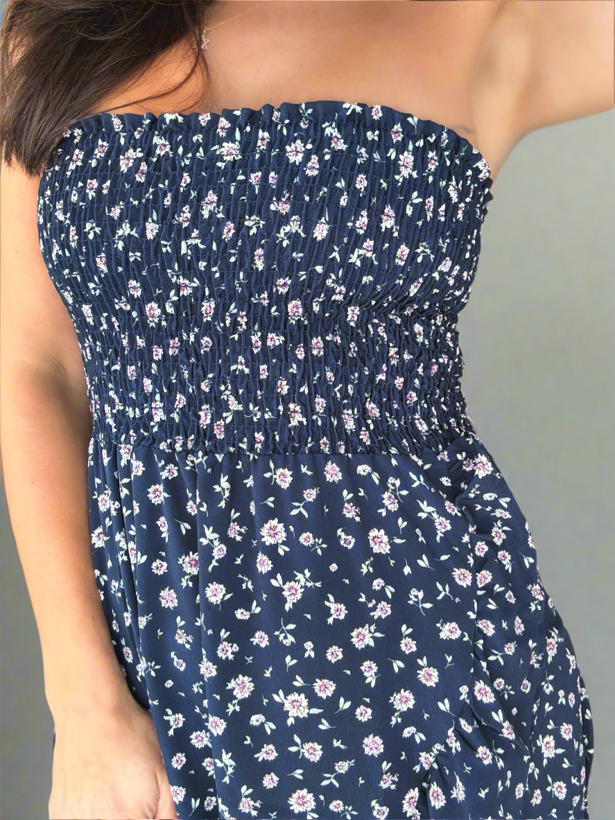 Wildflower Strapless Dress