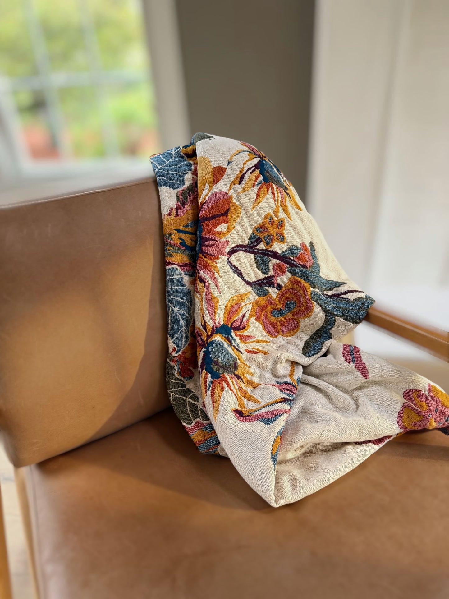 Floral Atelier Luxe Throw