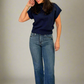 Sculpt & Style Mid-rise Straight Jeans