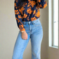 Perfect Bloom Notched Collar Blouse