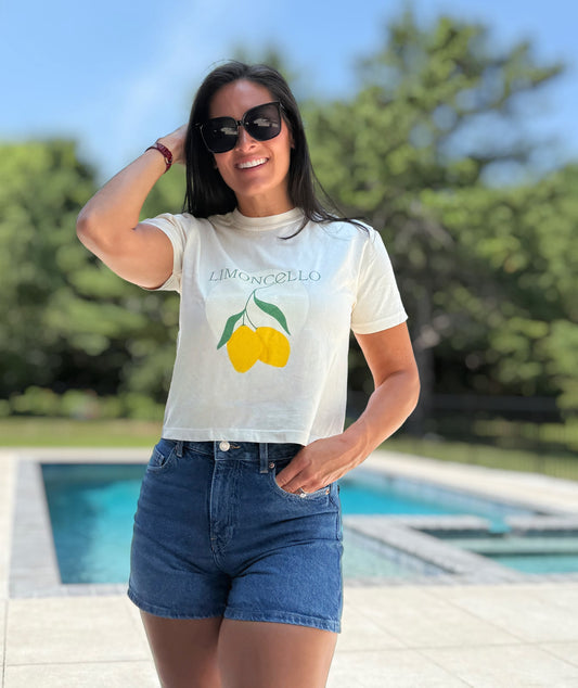 Limoncello Summer Boxy Tee