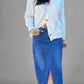 Afternoon Stroll Denim Skirt