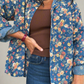 Vintage Charm Floral Denim Jacket