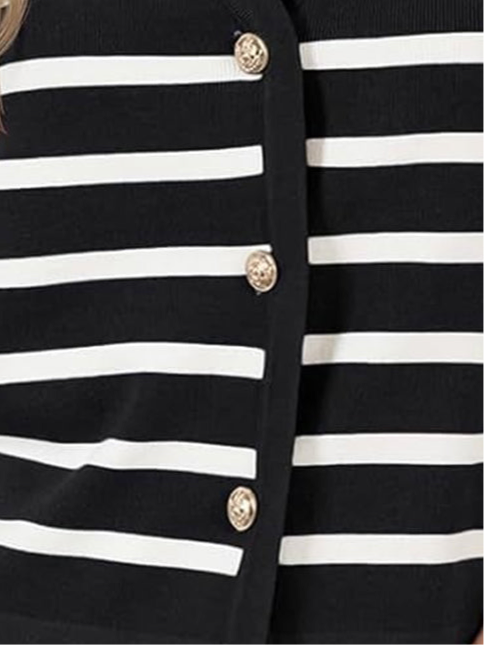 Al Fresco Striped Knit Vest
