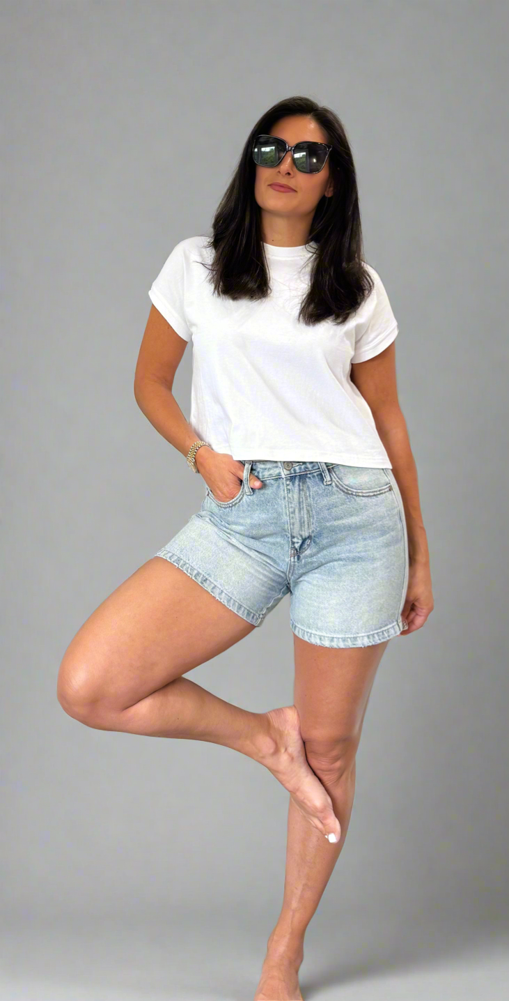 Clean Cut Tee (BLUE)