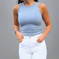 The Butter High Neck Tank