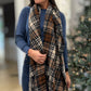 Winter Check Scarf