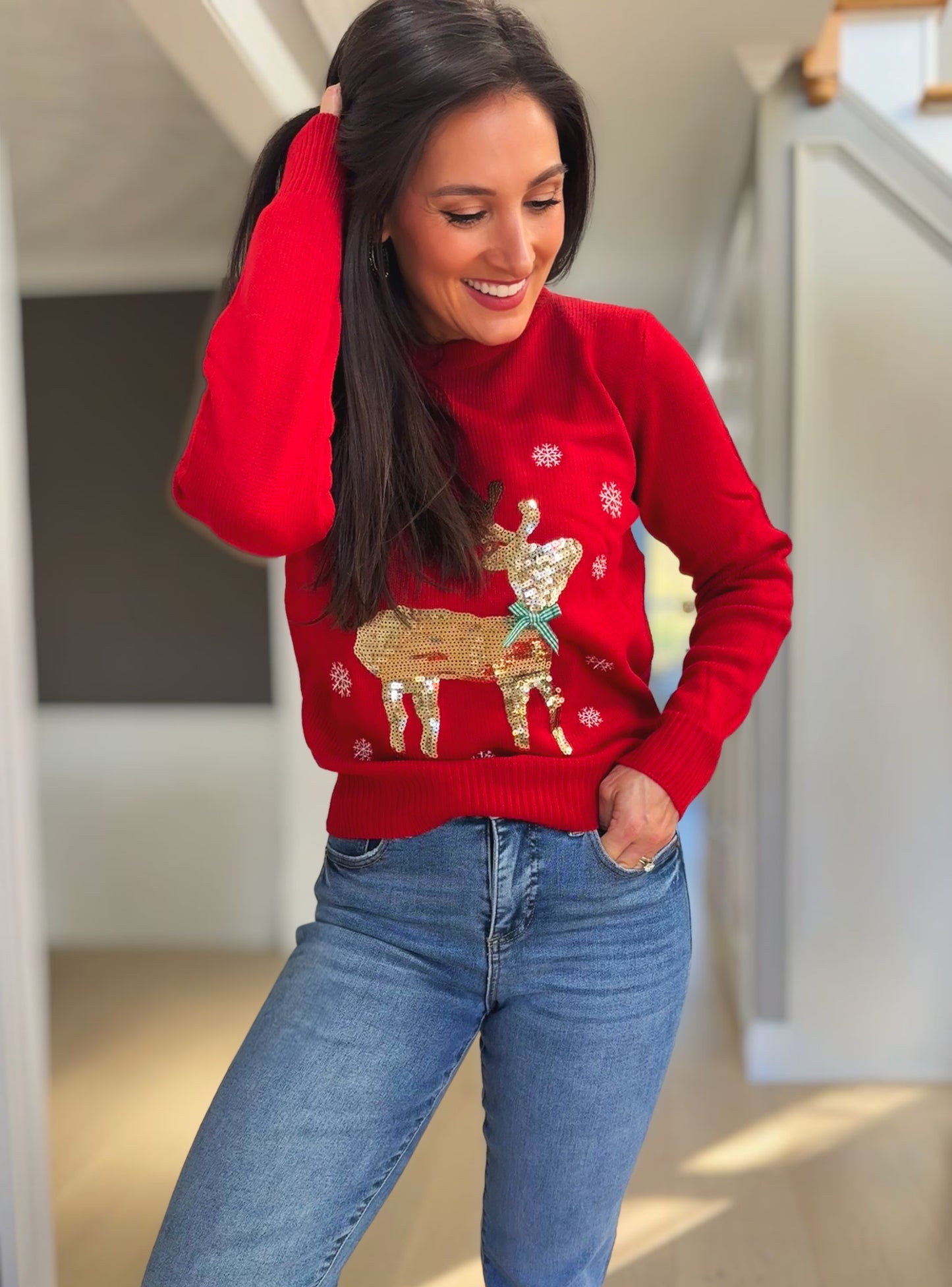 Seasonal Statement Sweater