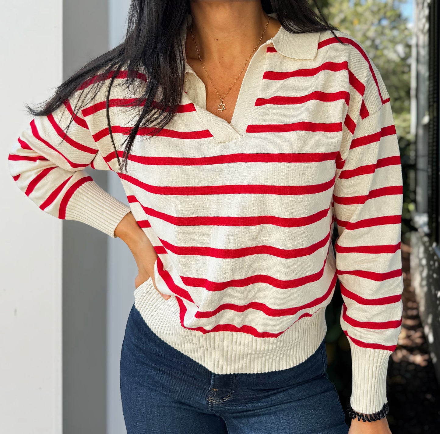 Campus Classic Knit Top