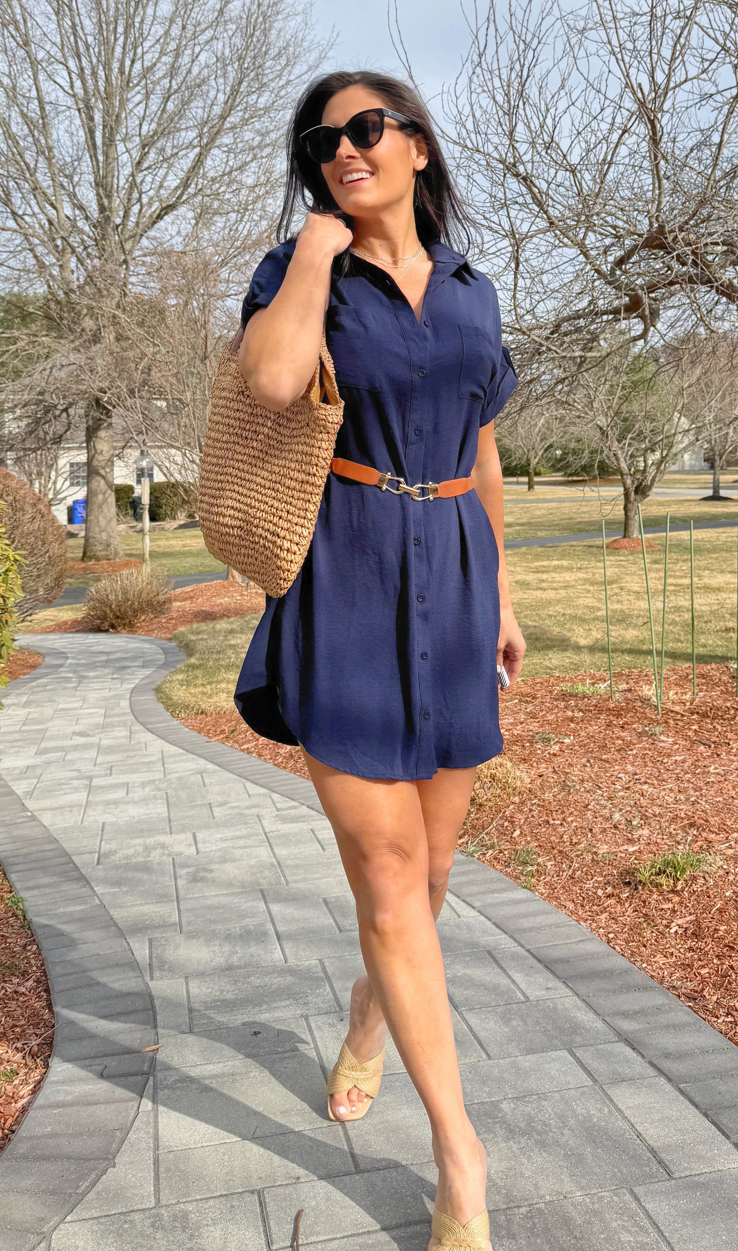Brunch Envy Woven Shoulder Bag