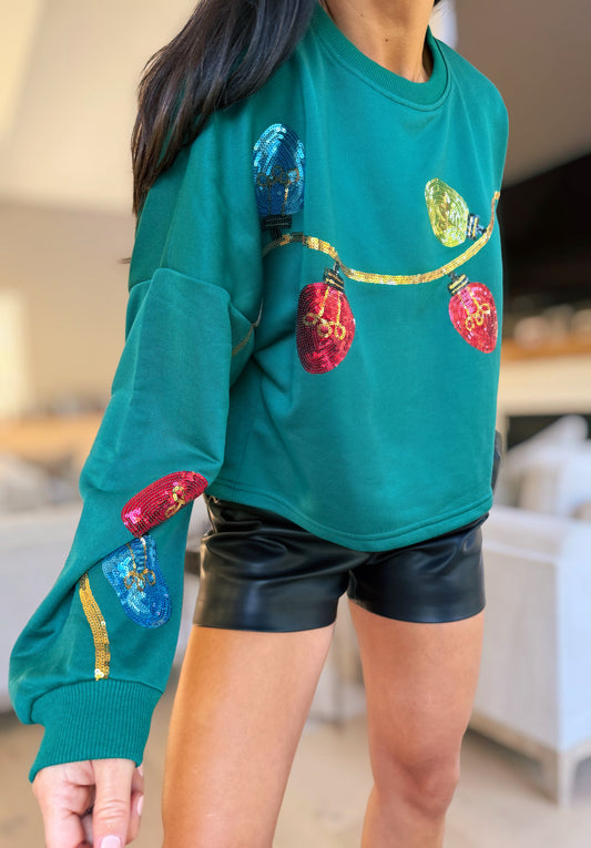 Festive Lights Sweatshirt