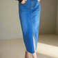 Afternoon Stroll Denim Skirt