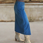 Afternoon Stroll Denim Skirt