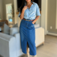 Afternoon Stroll Denim Skirt