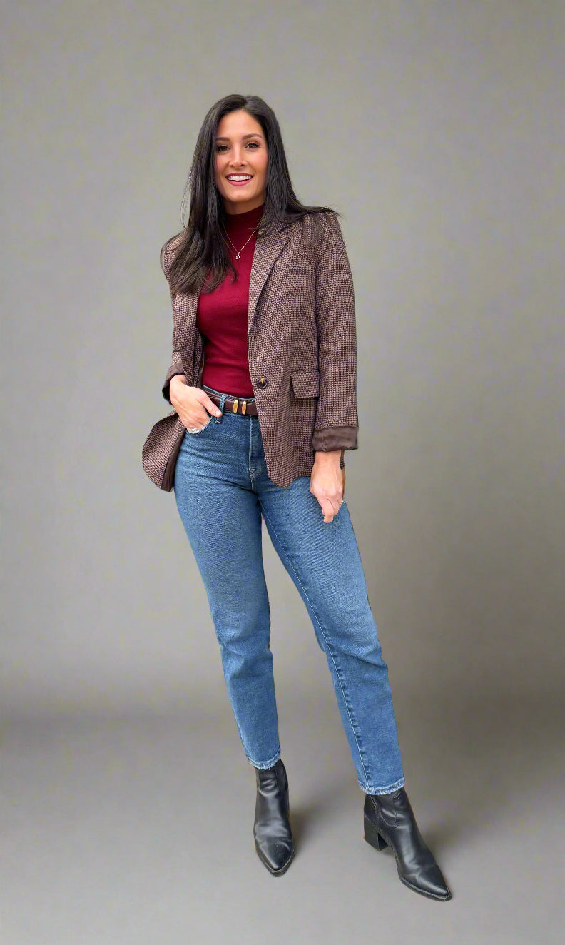 Comfort Fit Mock Neck