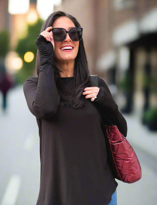 Essential Raglan Long Sleeve