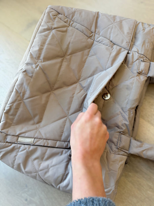 Quilted Carryall Tote