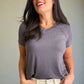 Closet Staple V-neck Short Sleeve
