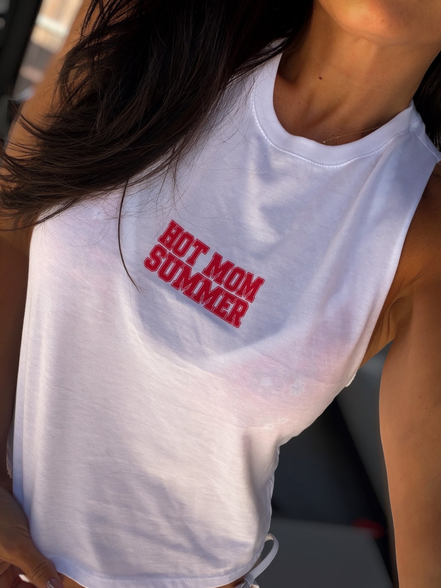 Hot Mom Summer Crop Tank