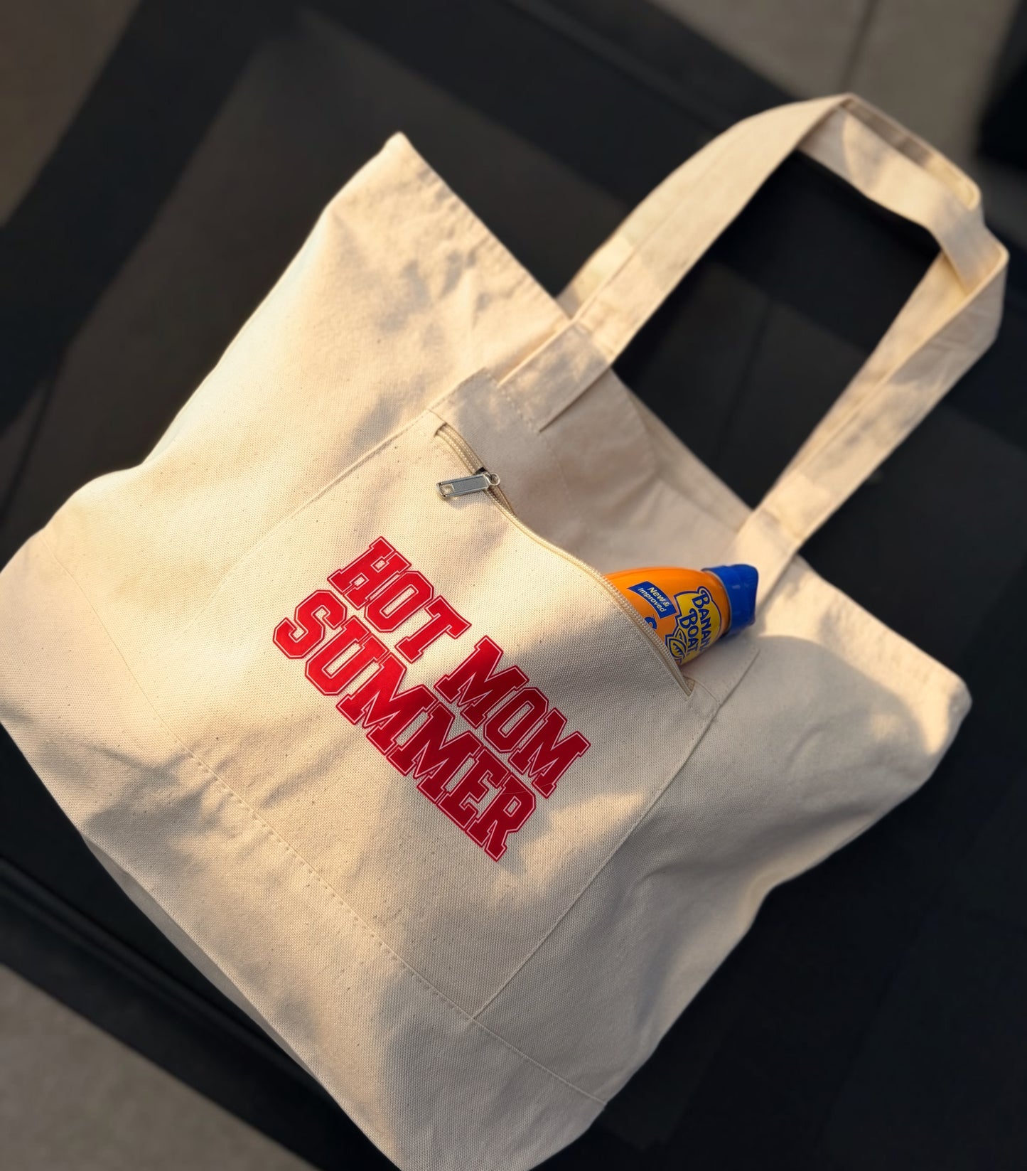 Hot Mom Summer Canvas Tote