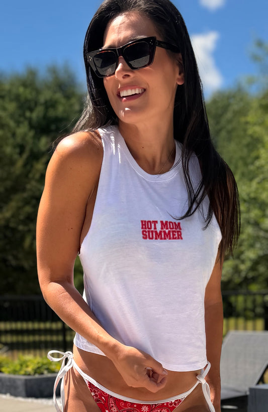 Hot Mom Summer Crop Tank