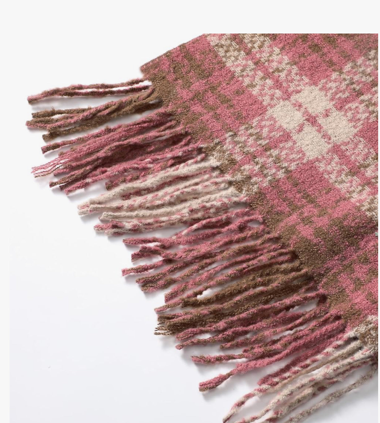 Winter Check Scarf