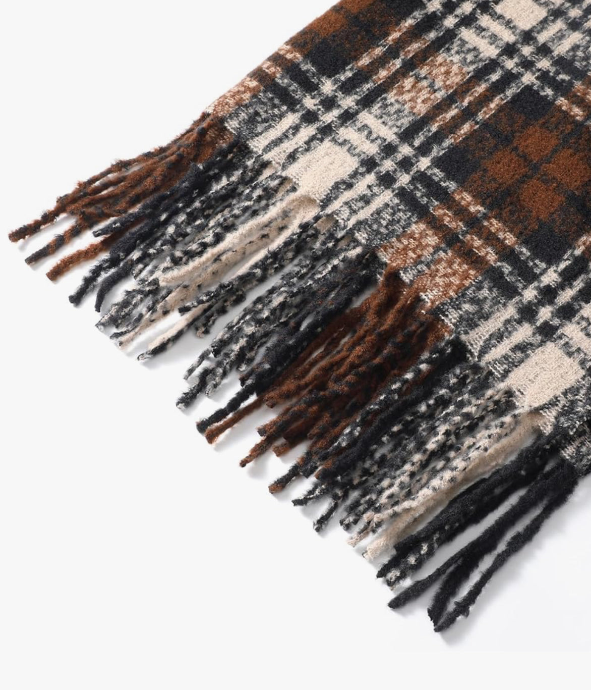 Winter Check Scarf