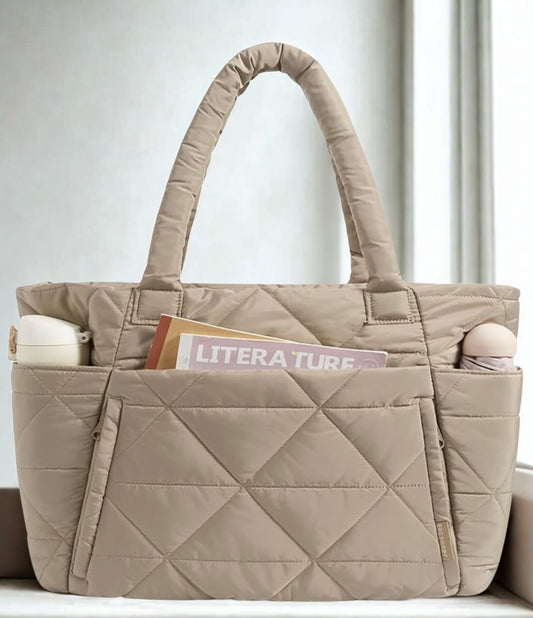 Quilted Carryall Tote